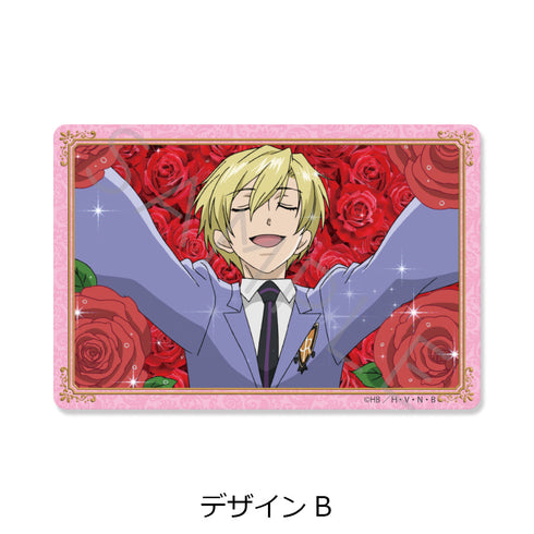 『桜蘭高校ホスト部』クリアカードステッカー デザインB